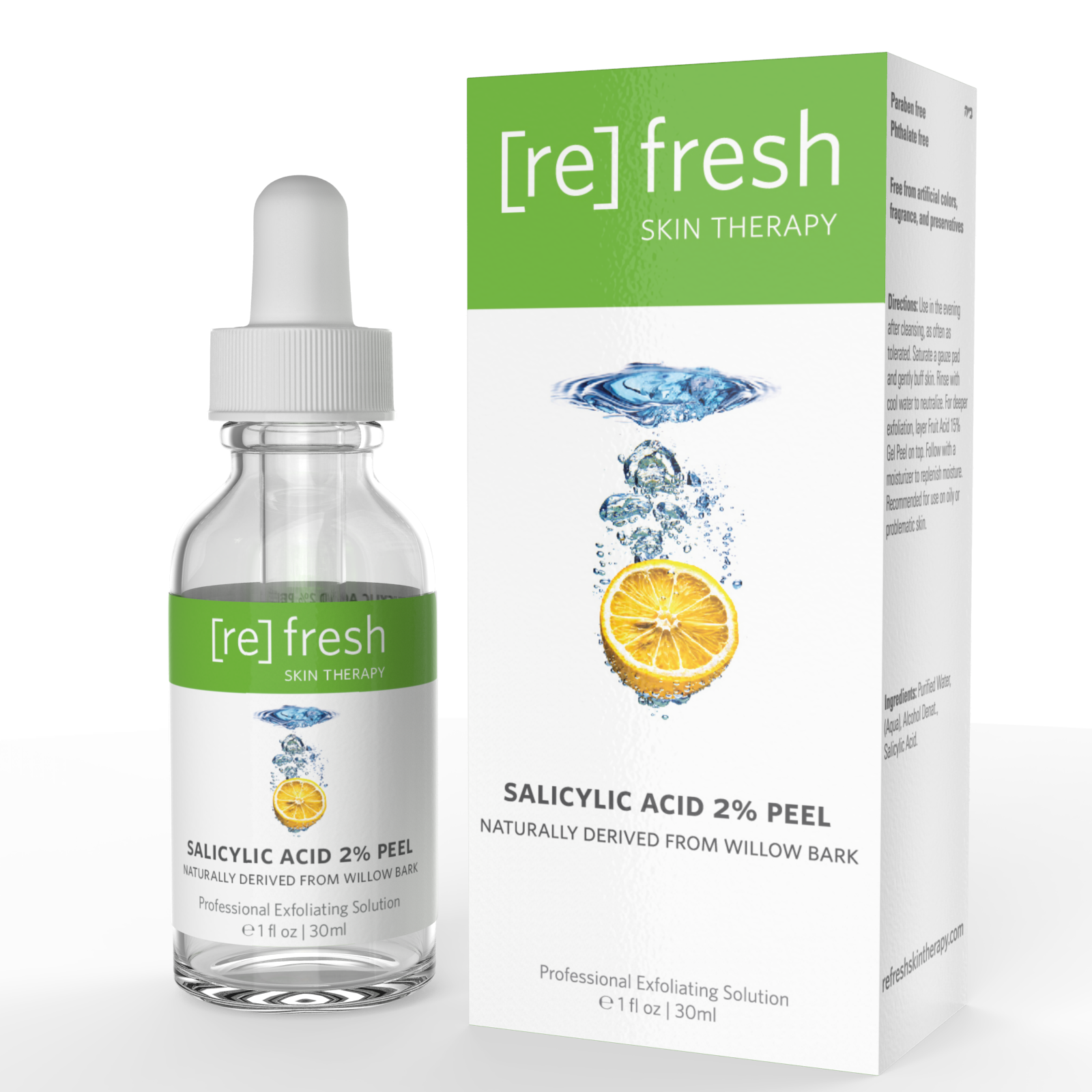 Salicylic Acid 2 Peel Refresh Skin Therapy