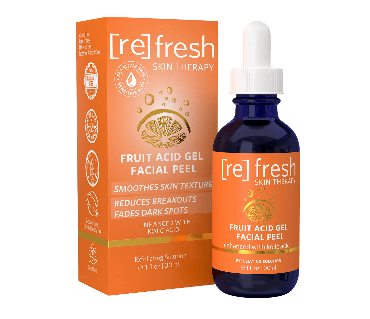 Fruit Acid Gel Facial Peel – Refresh Skin Therapy