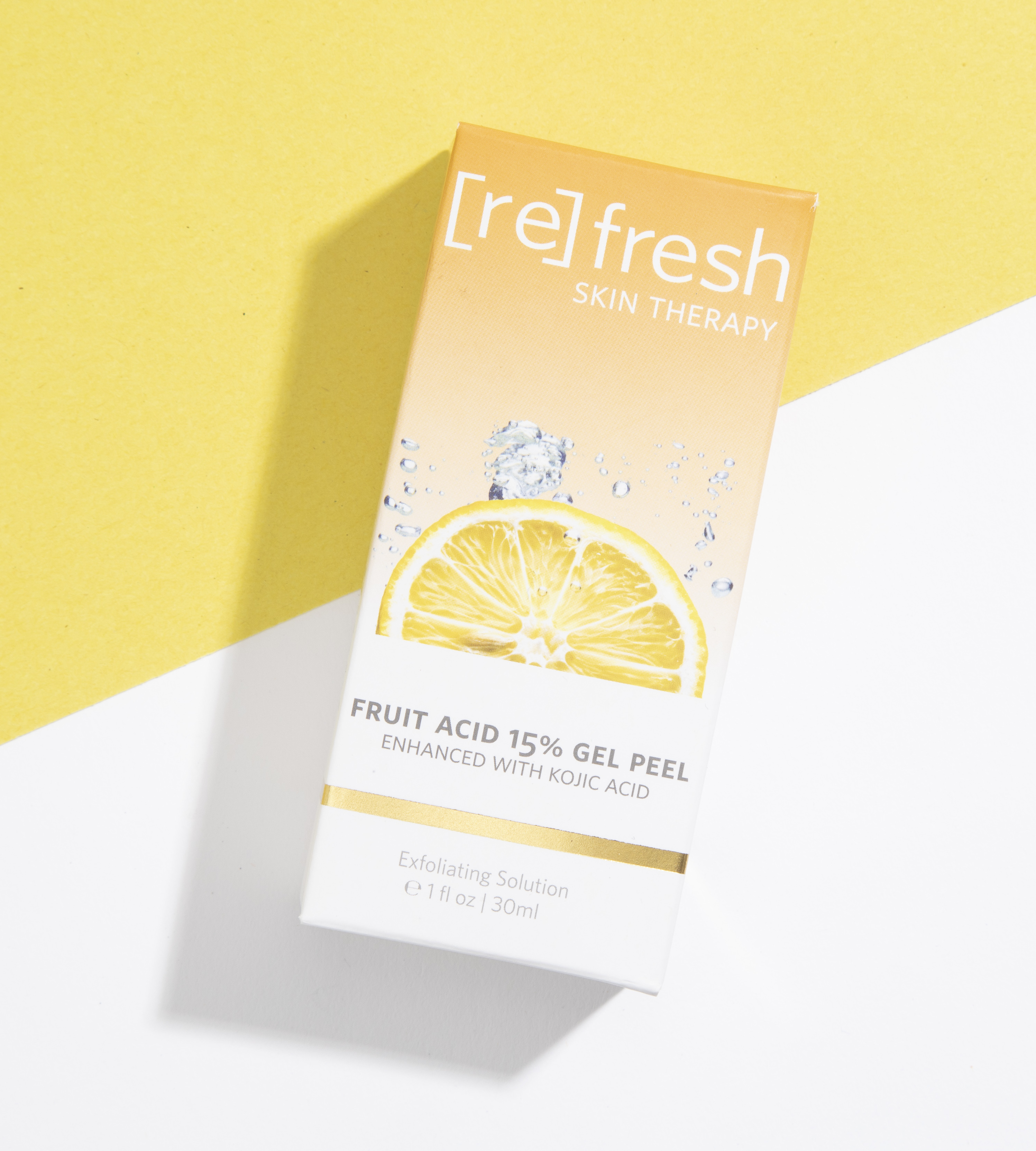 Fruit Acid 15 Gel Peel with Kojic Refresh Skin Therapy