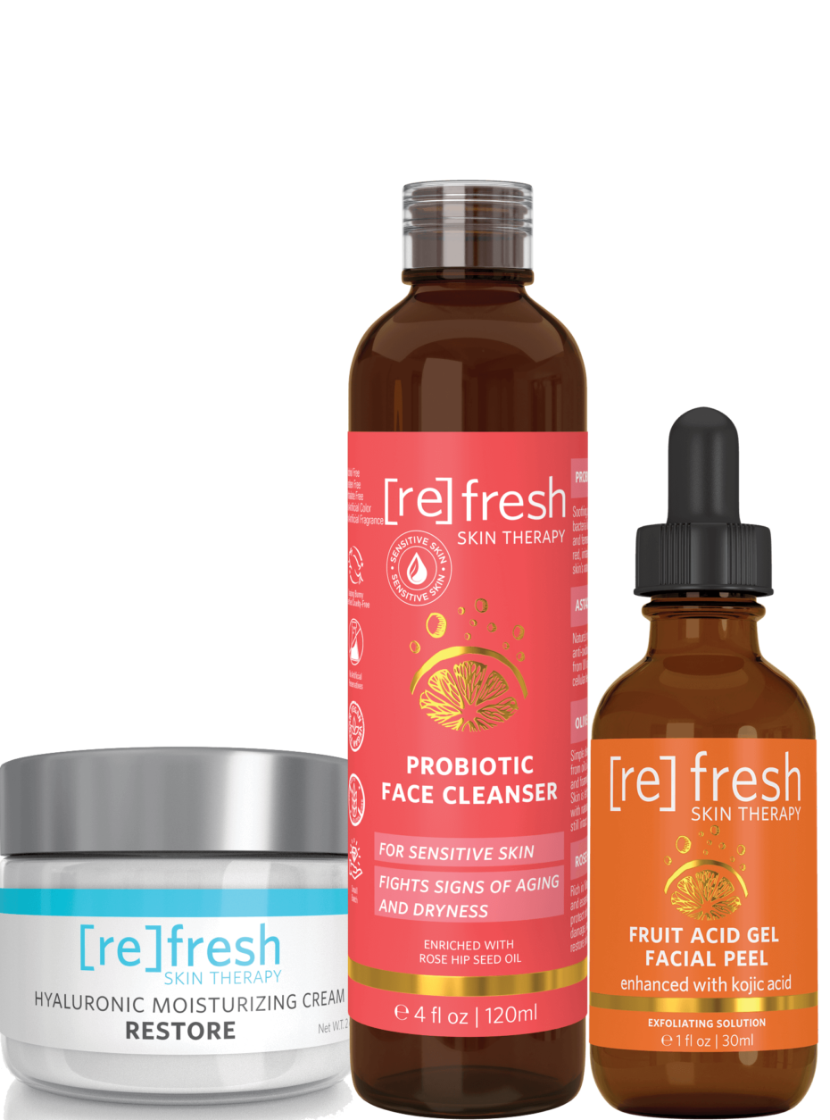 The Ultimate Fruit Acid Peel Kit Refresh Skin Therapy